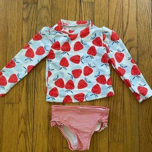 strawberry bathing suit